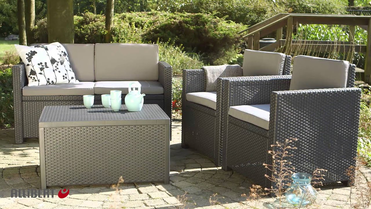 Salon de jardin allibert modele hawai