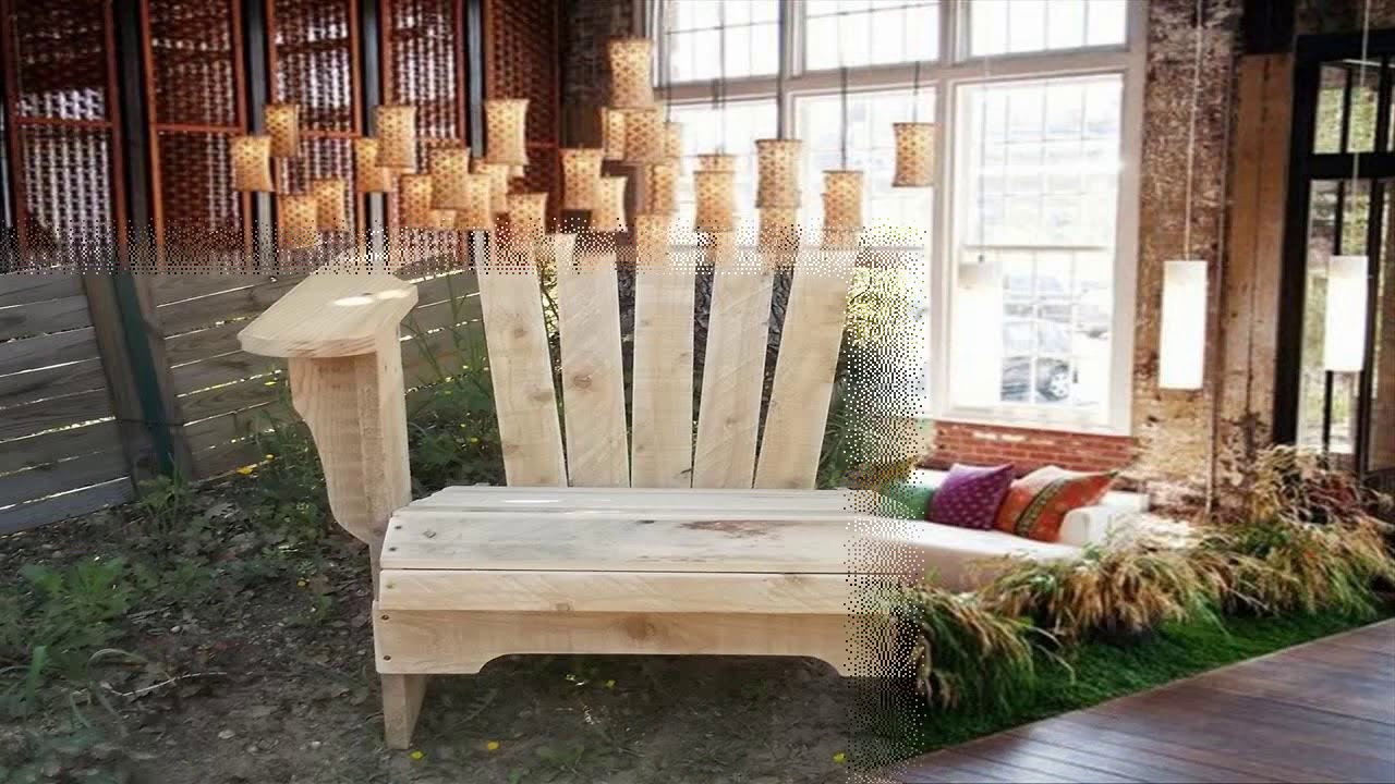 Mobilier de jardin fait maison