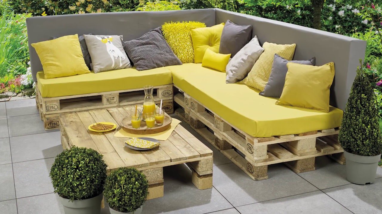 Salon de jardin lounge brico