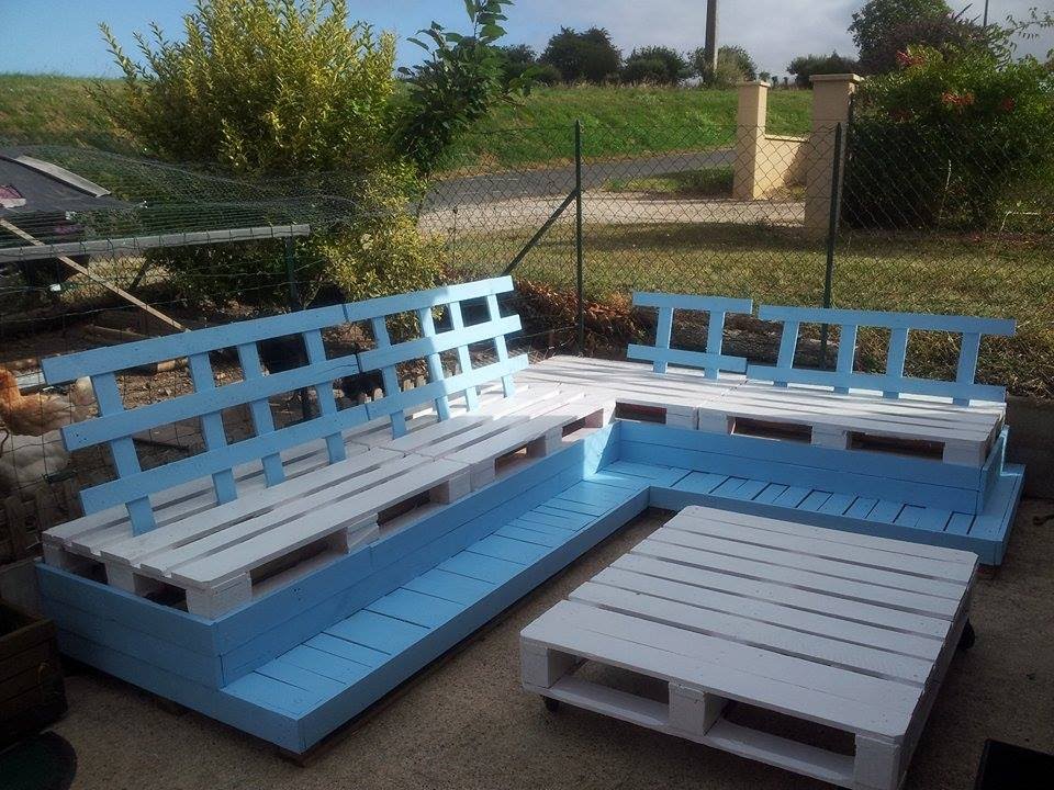 Comment construire un salon de jardin en palette