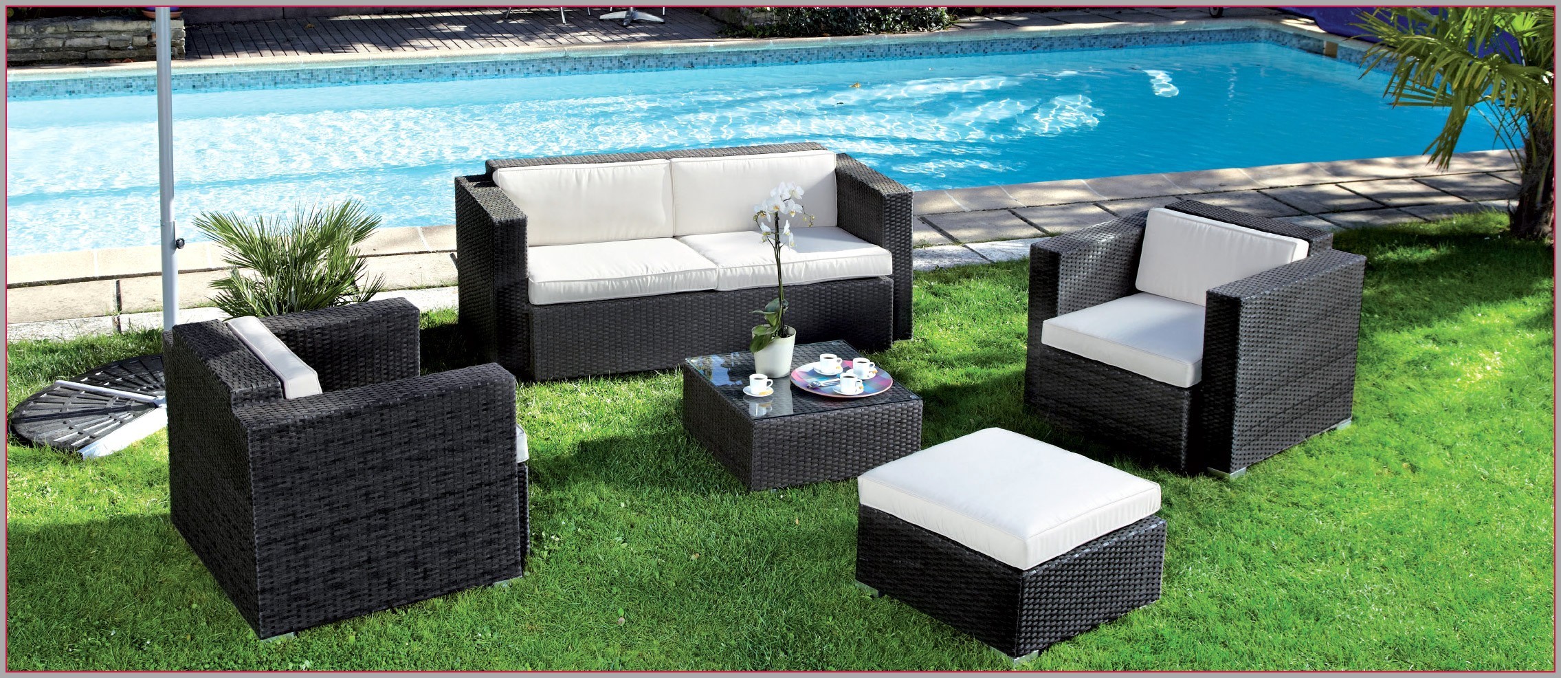 Salon de jardin pas cher carrefour