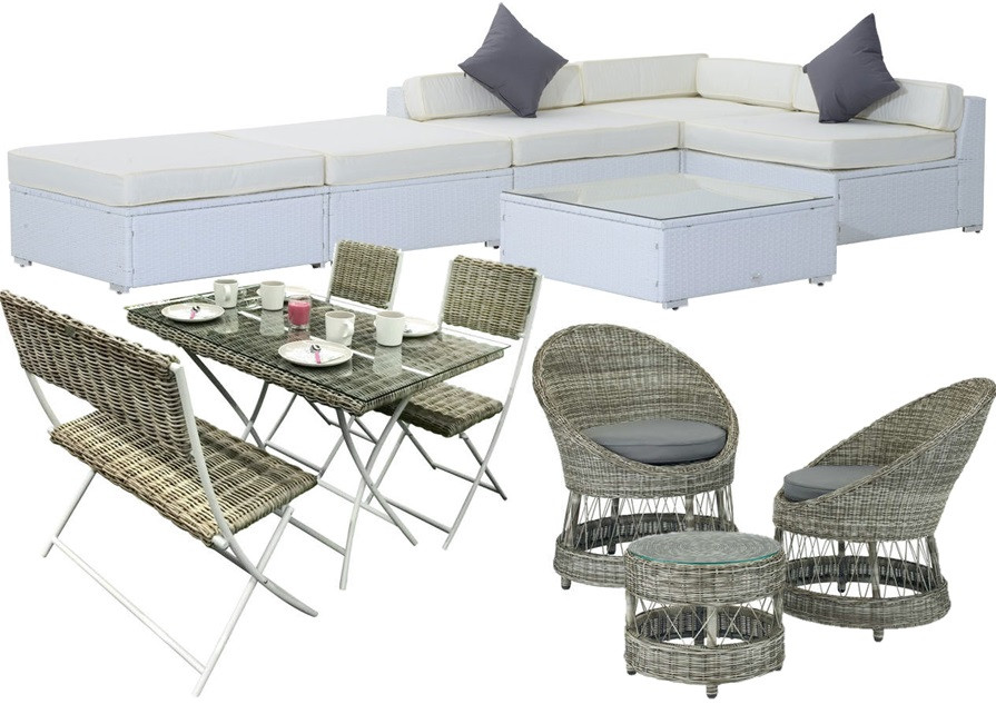 Salon de jardin rotin conforama