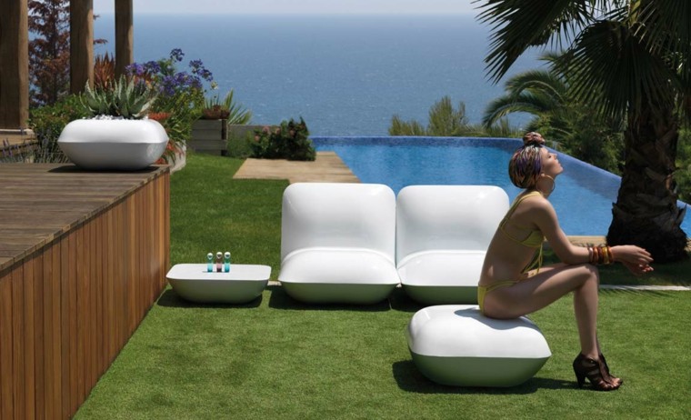 Mobilier de jardin exterieur design