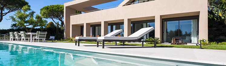 Mobilier de jardin design luxe