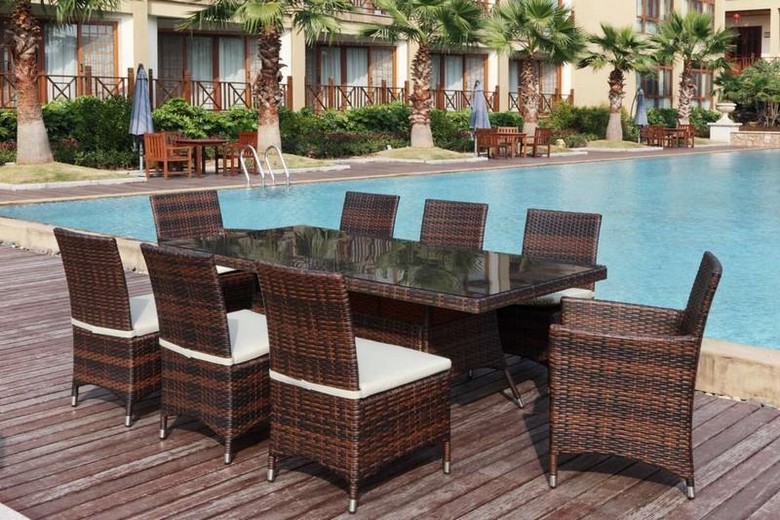 Ensemble table jardin