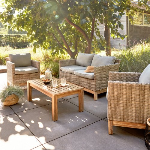 Salon de jardin en fer castorama