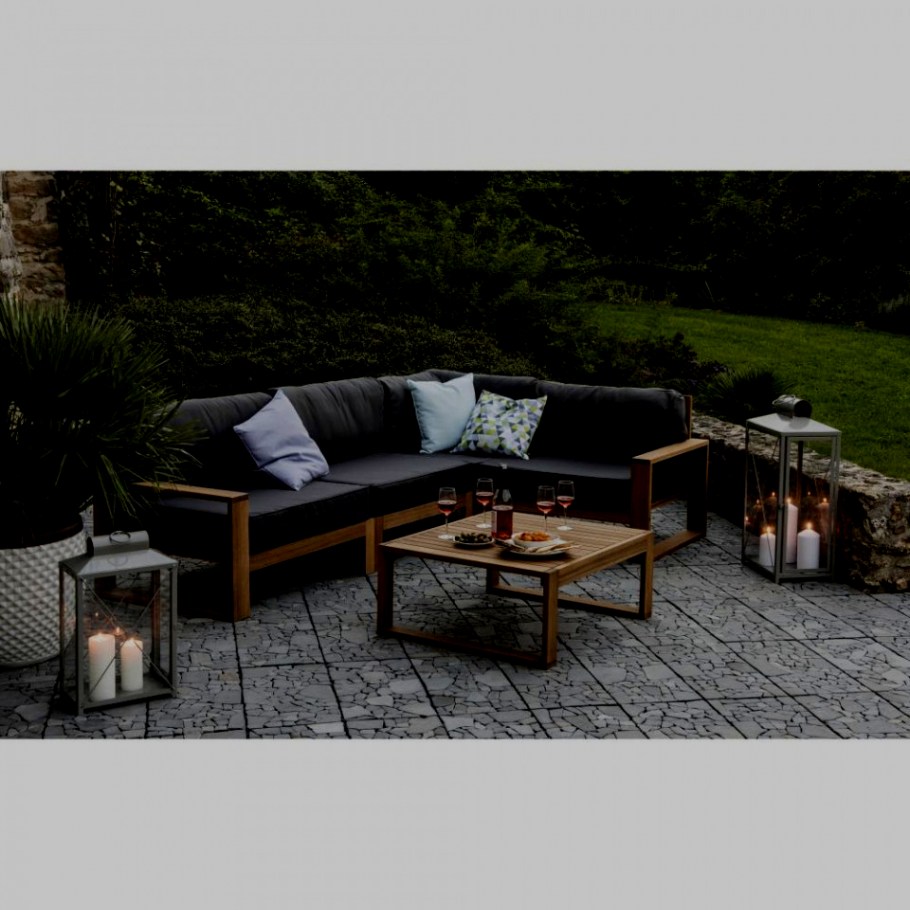 Salon de jardin bois truffaut