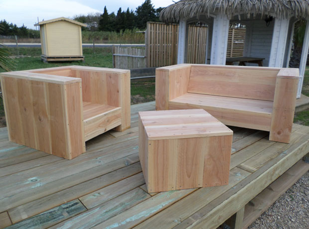 Comment faire un salon de jardin pas cher