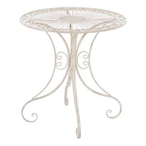 Mobilier de jardin en fer coloré