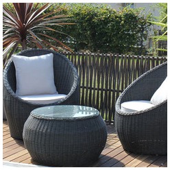 Petit salon de jardin resine