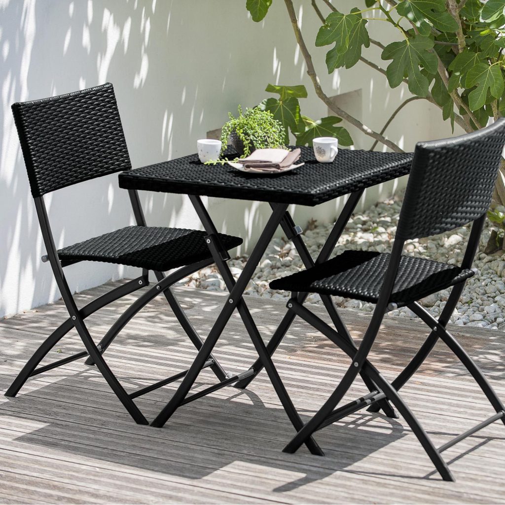 Petit salon de jardin fer forgé