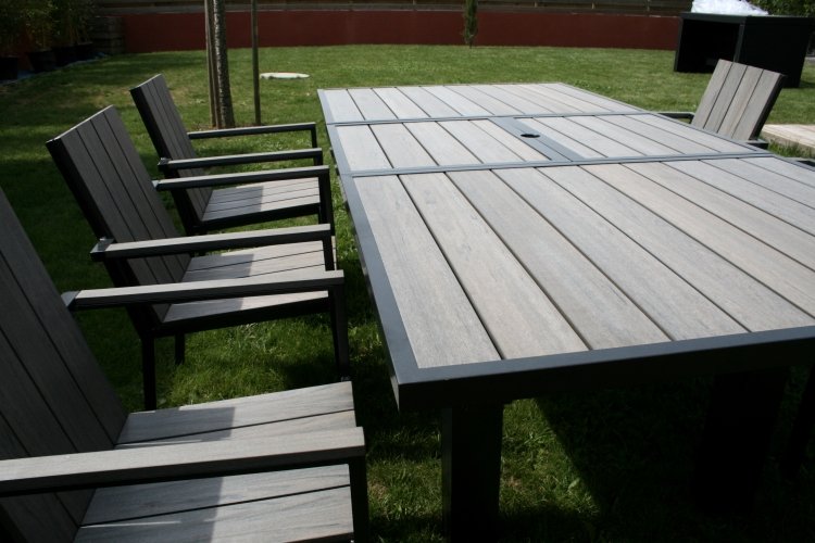 Mobilier de jardin en composite pas cher