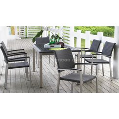 Chaise de salon de jardin leclerc