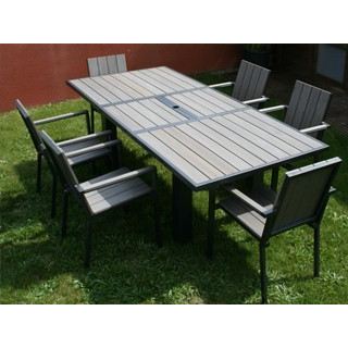 Salon de jardin tout aluminium
