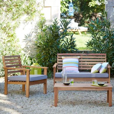 Salon de jardin bas la redoute