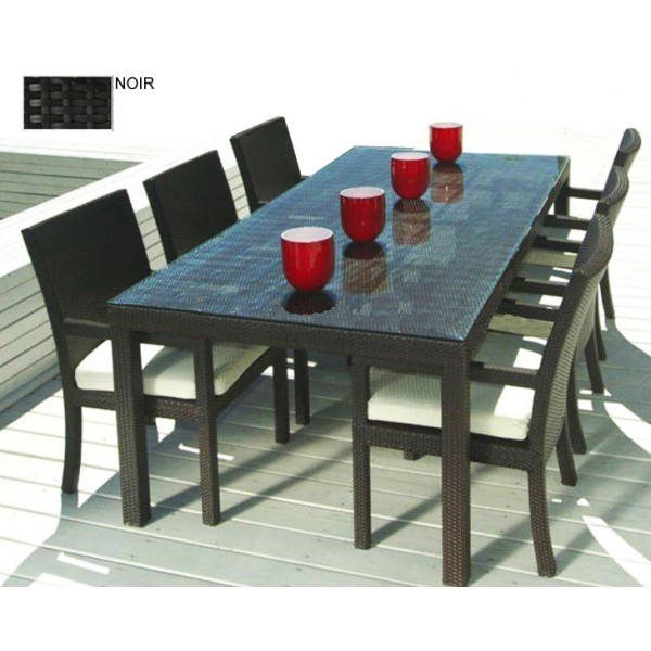 Table chaise exterieur pas cher