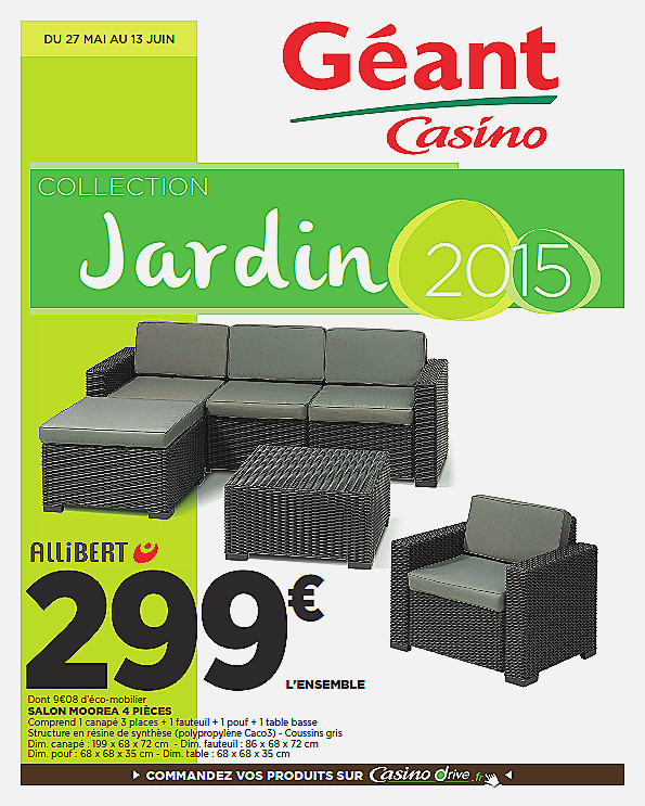 Salon de jardin geant casino frejus