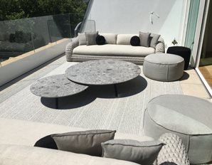 Salon de jardin riverside blanc