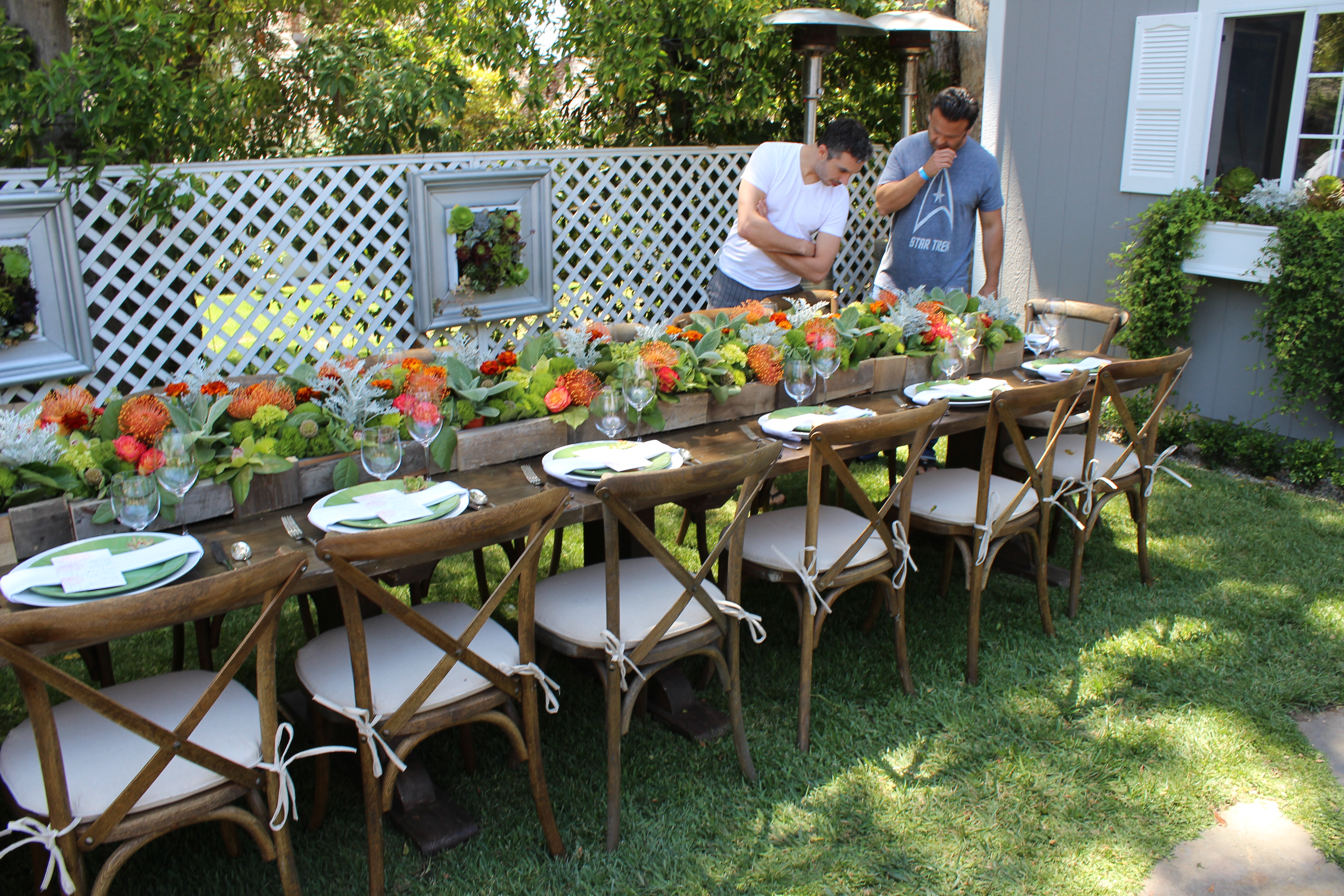 Mobilier de jardin garden party