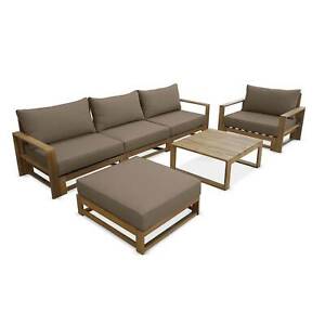 Salon de jardin bois ebay