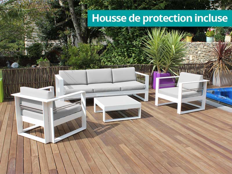 Salon de jardin metal