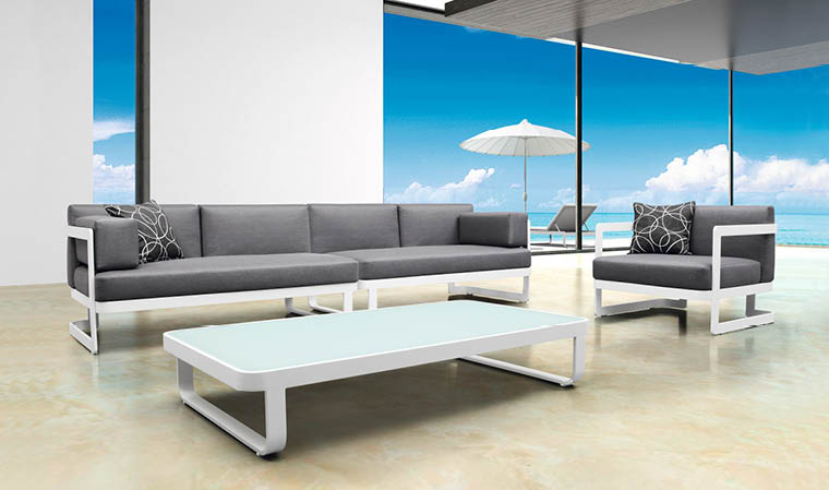 Salon de jardin bas lounge