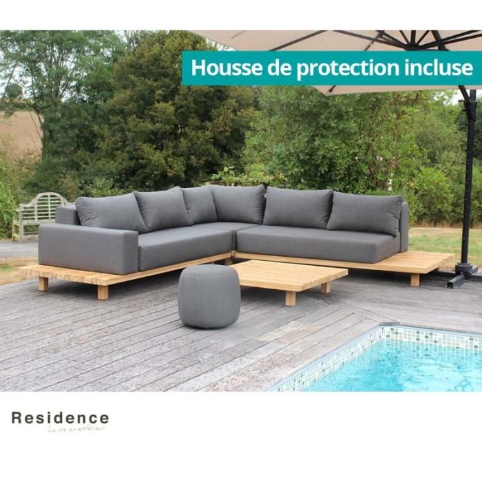 Housse salon de jardin d'angle