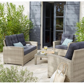 Salon de jardin bas daveport