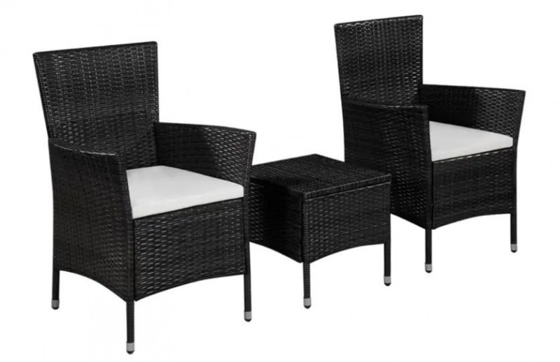 Salon de jardin 3 pieces resine