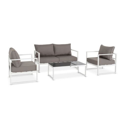 Salon de jardin taupe