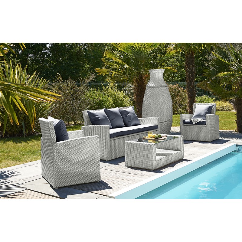 Salon de jardin 6 pieces