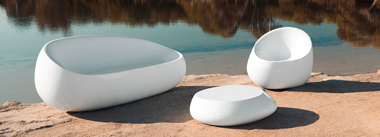 Salon de jardin design pvc