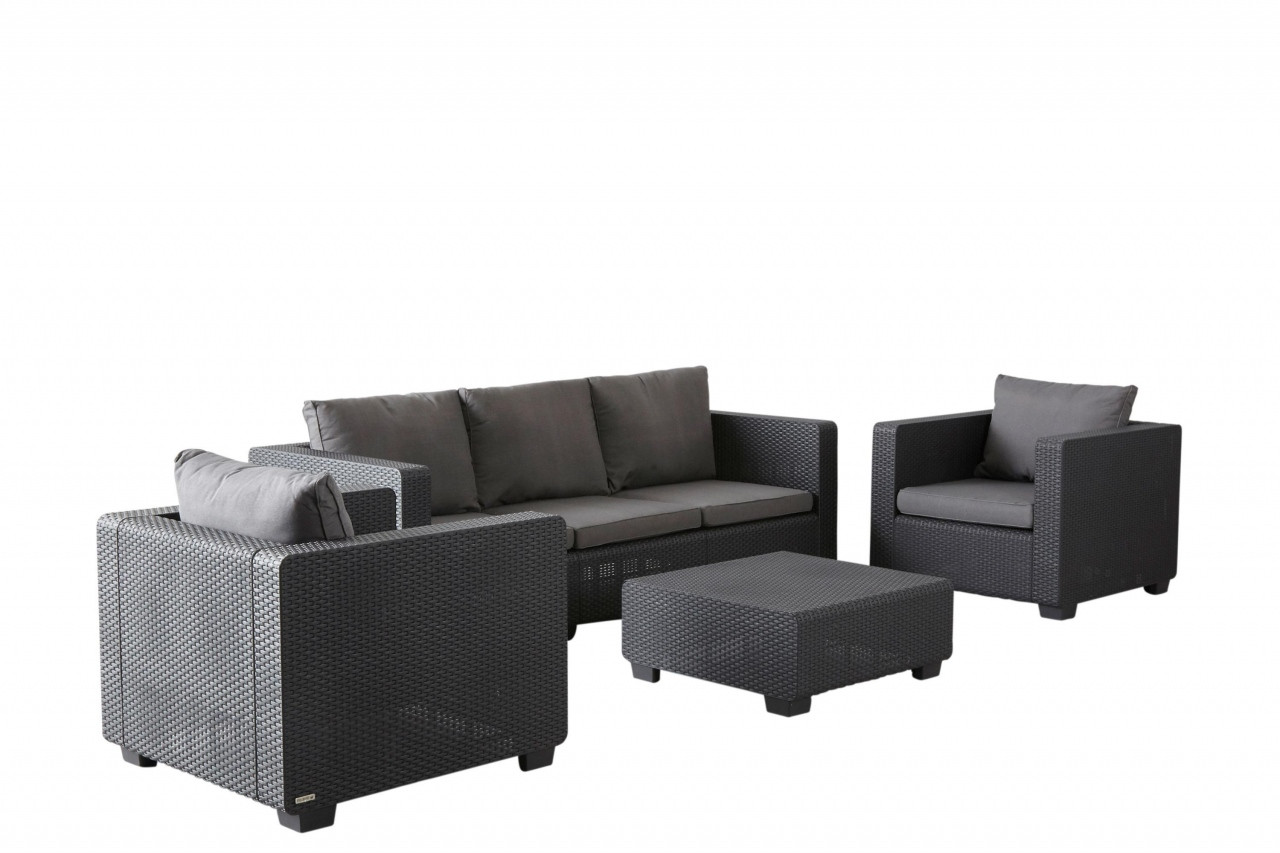Salon de jardin allibert hawaï brico depot