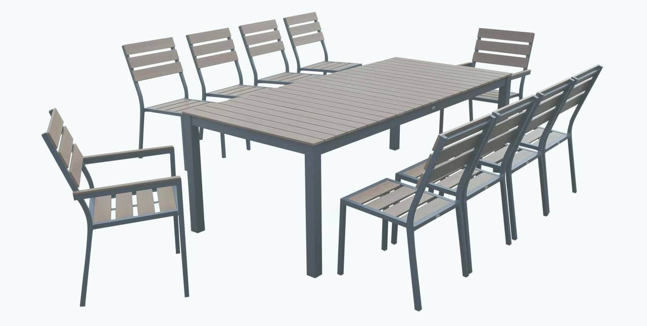 Salon de jardin exterieur allibert