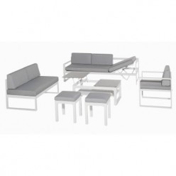 Salon de jardin aluminium jardiland