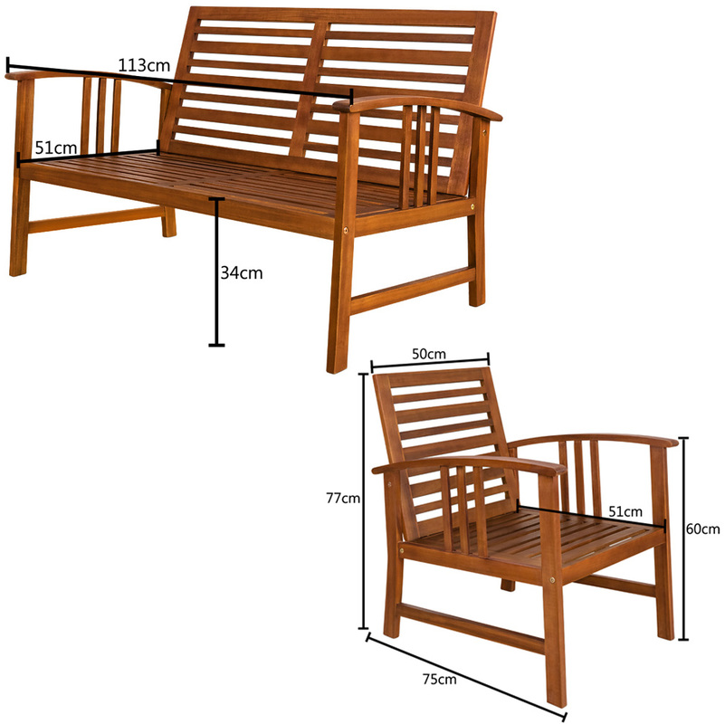 Salon de jardin lounge atlas