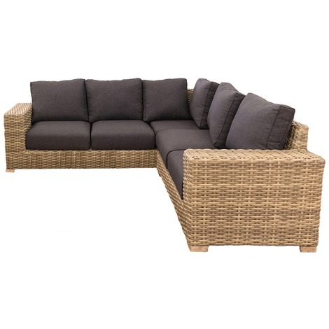 Salon de jardin bas beige