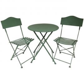 Rénover salon de jardin en plastique vert