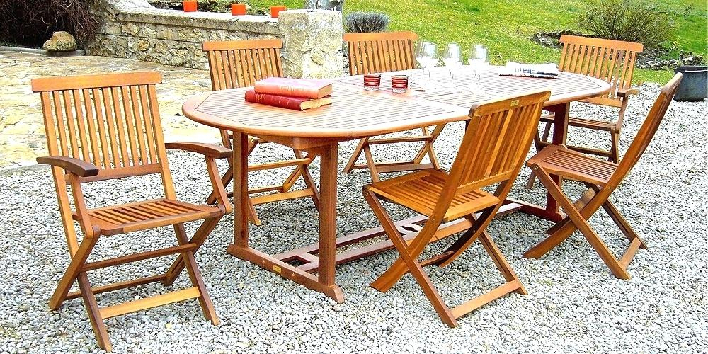 Mobilier de jardin bois exotique