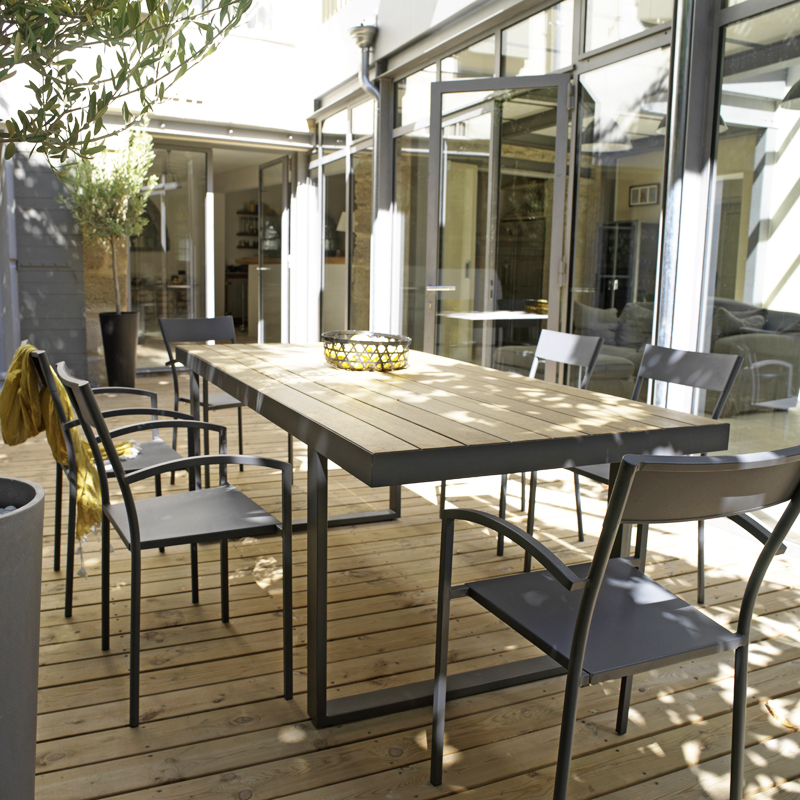 Table salon de jardin castorama