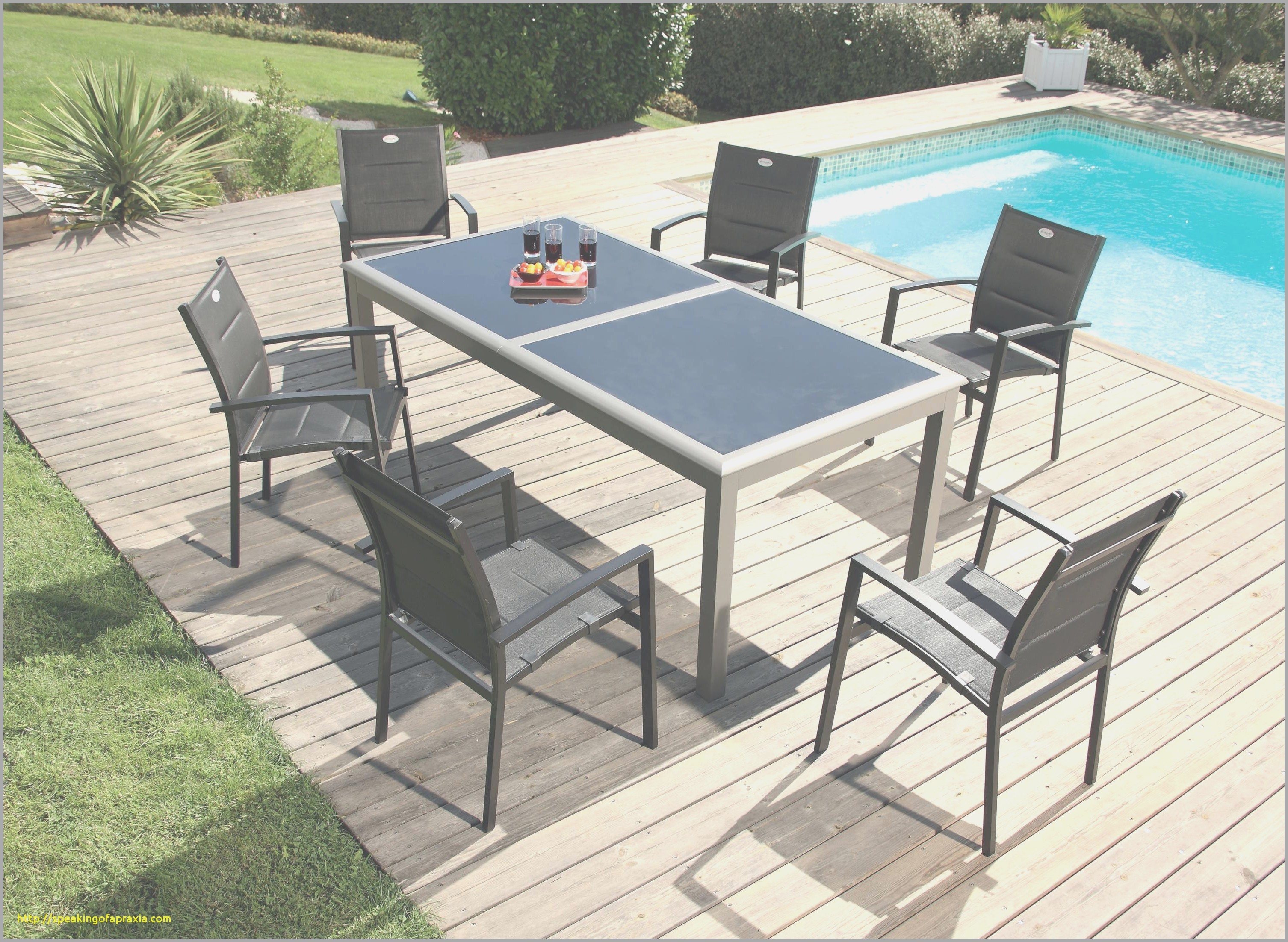Chaise salon de jardin centrakor