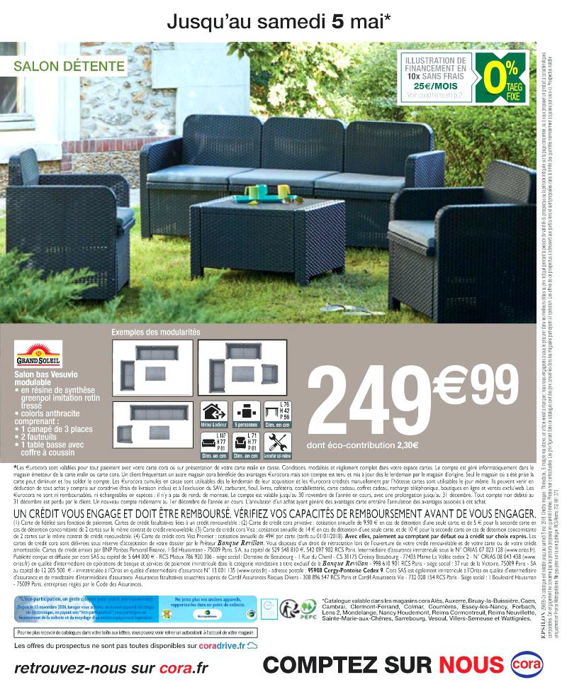Salon de jardin cora sarrebourg