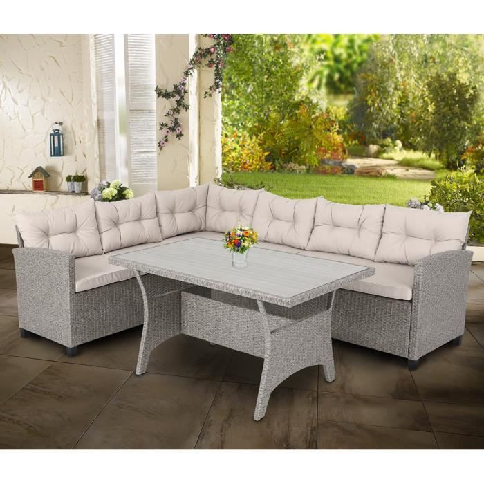 Salon de jardin assise haute