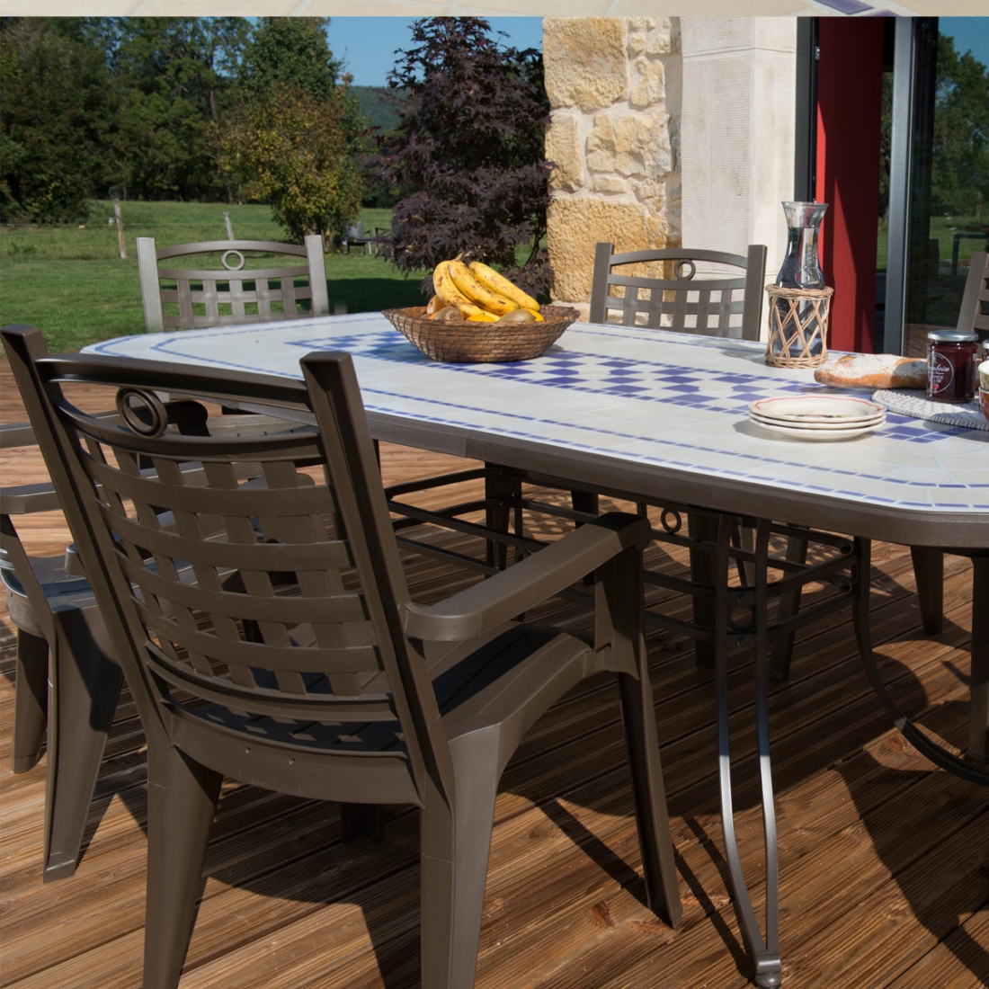 Salon de jardin ibiza grosfillex