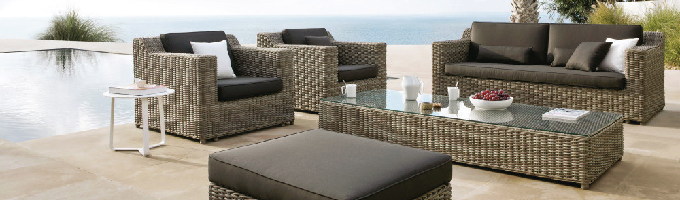 Salon de jardin bois haut de gamme