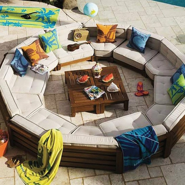 Salon de jardin tres design