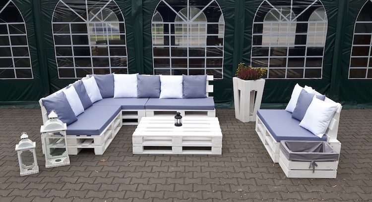 Idee coussin salon de jardin