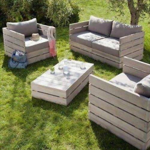 Idee pour faire un salon de jardin