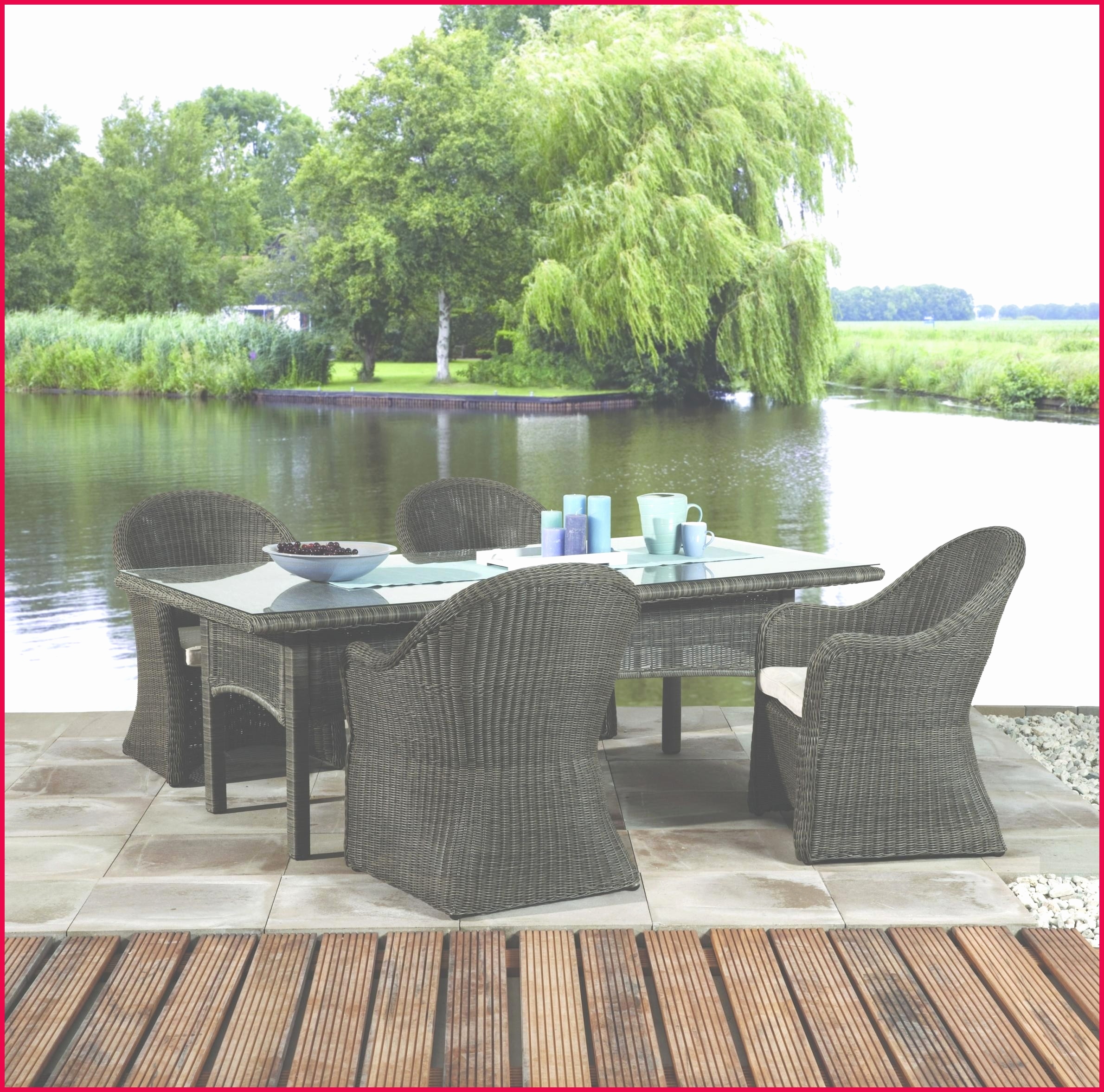 Salon de jardin en rotin leclerc