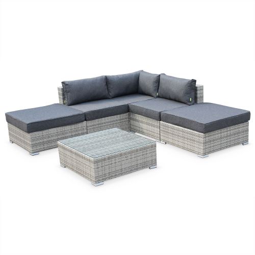 Salon de jardin en tresse